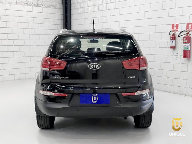 Kia Sportage 2.0 EX 4X2 16V FLEX 4P AUTOMÁTICO 2014/2015 preto à venda na Unique Automóveis em Indaiatuba — foto 8