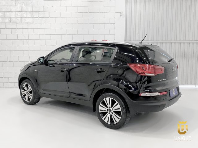 Kia Sportage 2.0 EX 4X2 16V FLEX 4P AUTOMÁTICO 2014/2015 preto à venda na Unique Automóveis em Indaiatuba — foto 9