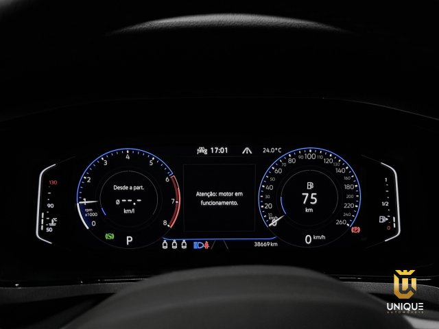 Volkswagen Taos 1.4 250 TSI TOTAL FLEX HIGHLINE AUTOMÁTICO 2024 bege à venda na Unique Automóveis em Indaiatuba — foto 18