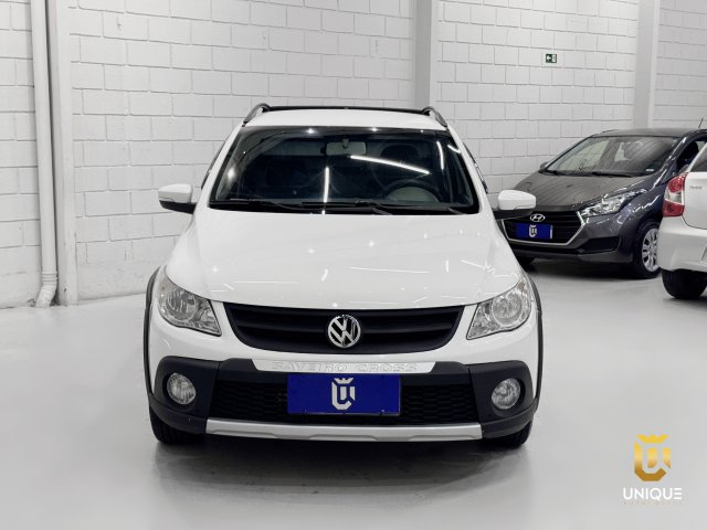 Volkswagen Saveiro 1.6 CROSS CE 8V FLEX 2P MANUAL 2012/2013 branco à venda na Unique Automóveis em Indaiatuba — foto 6