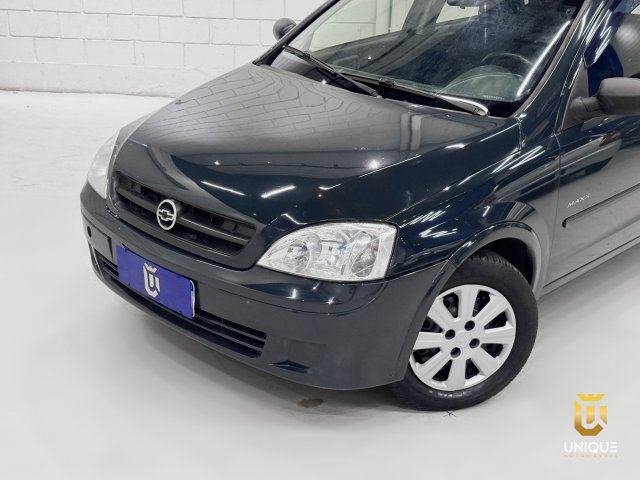 Chevrolet Corsa Hatch 1.8 MPFI MAXX 8V FLEX 4P MANUAL 2007/2008 cinza à venda na Unique Automóveis em Indaiatuba — foto 4