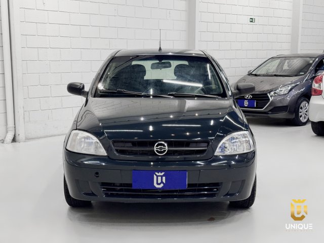 Chevrolet Corsa Hatch 1.8 MPFI MAXX 8V FLEX 4P MANUAL 2007/2008 cinza à venda na Unique Automóveis em Indaiatuba — foto 7