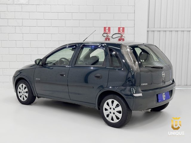 Chevrolet Corsa Hatch 1.8 MPFI MAXX 8V FLEX 4P MANUAL 2007/2008 cinza à venda na Unique Automóveis em Indaiatuba — foto 9