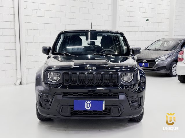 Jeep Renegade 1.3 T270 TURBO FLEX AT6 2024 preto à venda na Unique Automóveis em Indaiatuba — foto 7