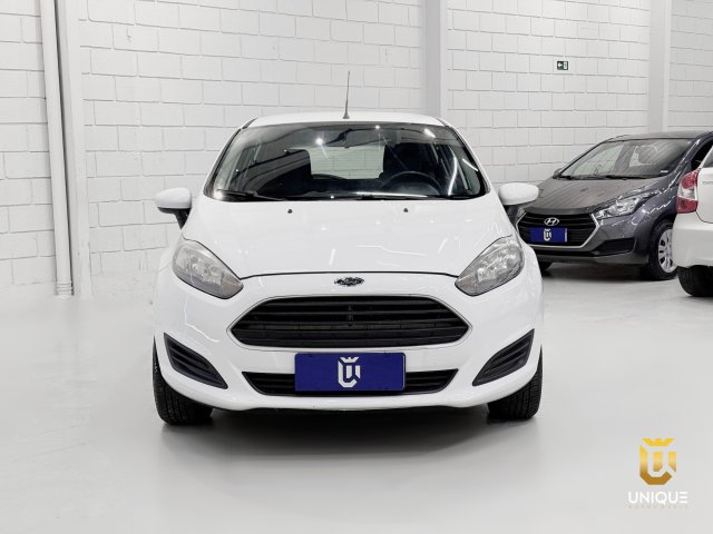 Ford Fiesta Hatch 1.5 S HATCH 16V FLEX 4P MANUAL 2013/2014 branco à venda na Unique Automóveis em Indaiatuba — foto 7
