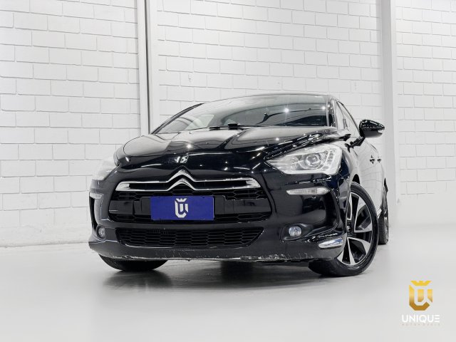 Citroën Ds5 1.6 16V 165CV TURBO INTERCOOLER GASOLINA 4P AUTOMÁTICO 2012/2013 preto à venda na Unique Automóveis em Indaiatuba — foto 2