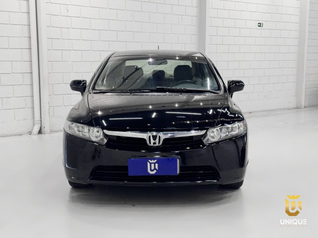 Honda Civic 1.8 LXS 16V FLEX 4P AUTOMÁTICO 2008 preto à venda na Unique Automóveis em Indaiatuba — foto 7