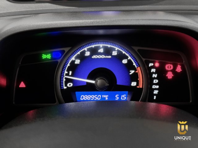 Honda Civic 1.8 LXS 16V FLEX 4P AUTOMÁTICO 2008 preto à venda na Unique Automóveis em Indaiatuba — foto 17