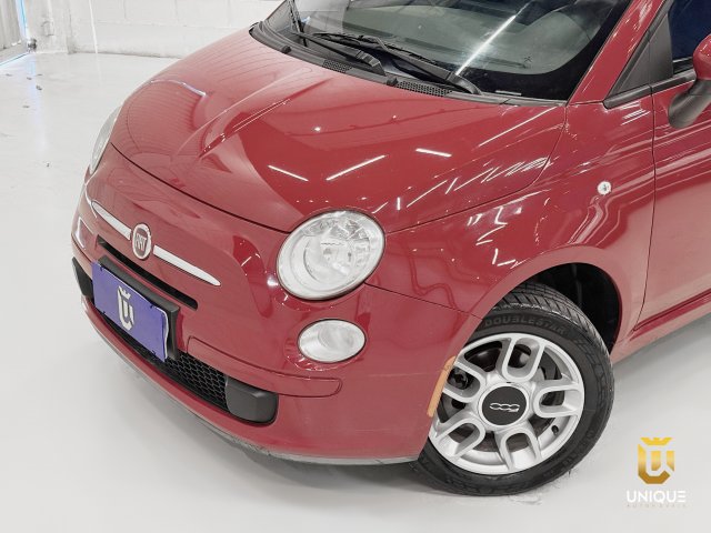Fiat 500 1.4 CULT 8V FLEX 2P MANUAL 2011/2012 vermelho à venda na Unique Automóveis em Indaiatuba — foto 5
