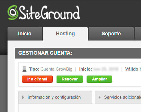 Instalar WP con Siteground | Emprende360.net