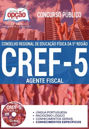 Apostila Concurso CREF 5ª REGIÃO - AGENTE FISCAL