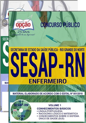 Apostila Concurso SESAP RN - ENFERMEIRO