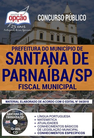 Apostila Concurso Prefeitura de Santana de Parnaíba - FISCAL MUNICIPAL