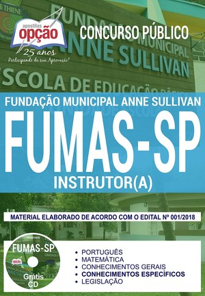 Apostila Concurso FUMAS - INSTRUTOR (A)