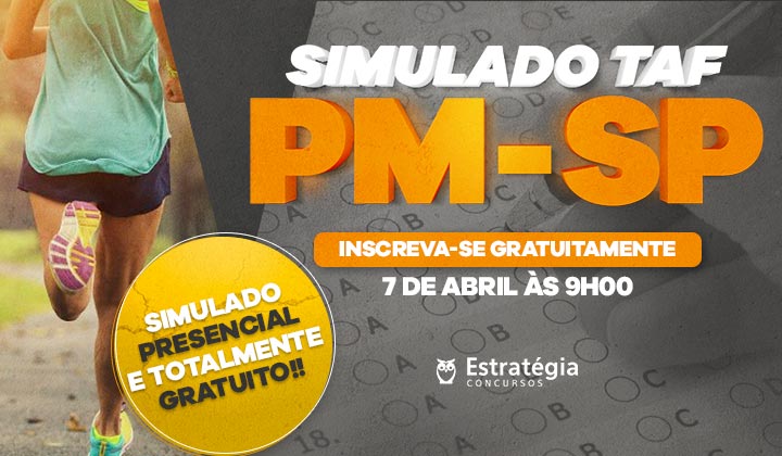 SIMULADO TAF PM-SP