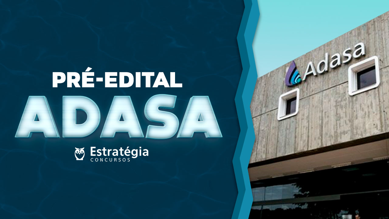 Pré-Edital ADASA Pré-Edital ADASA