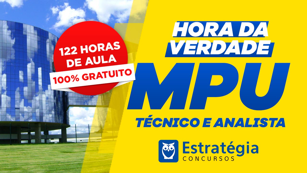 Hora da Verdade MPU Hora da Verdade MPU