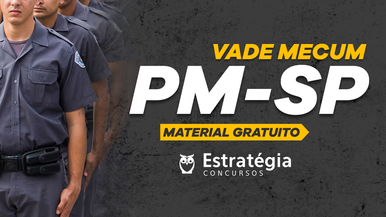 Edital PM-SP Concurso PM-SP