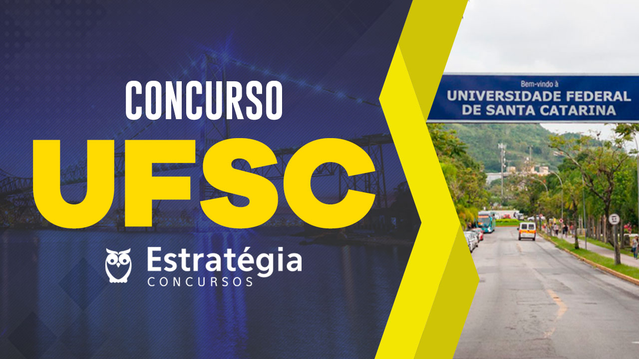 Edital UFSC Concurso UFSC
