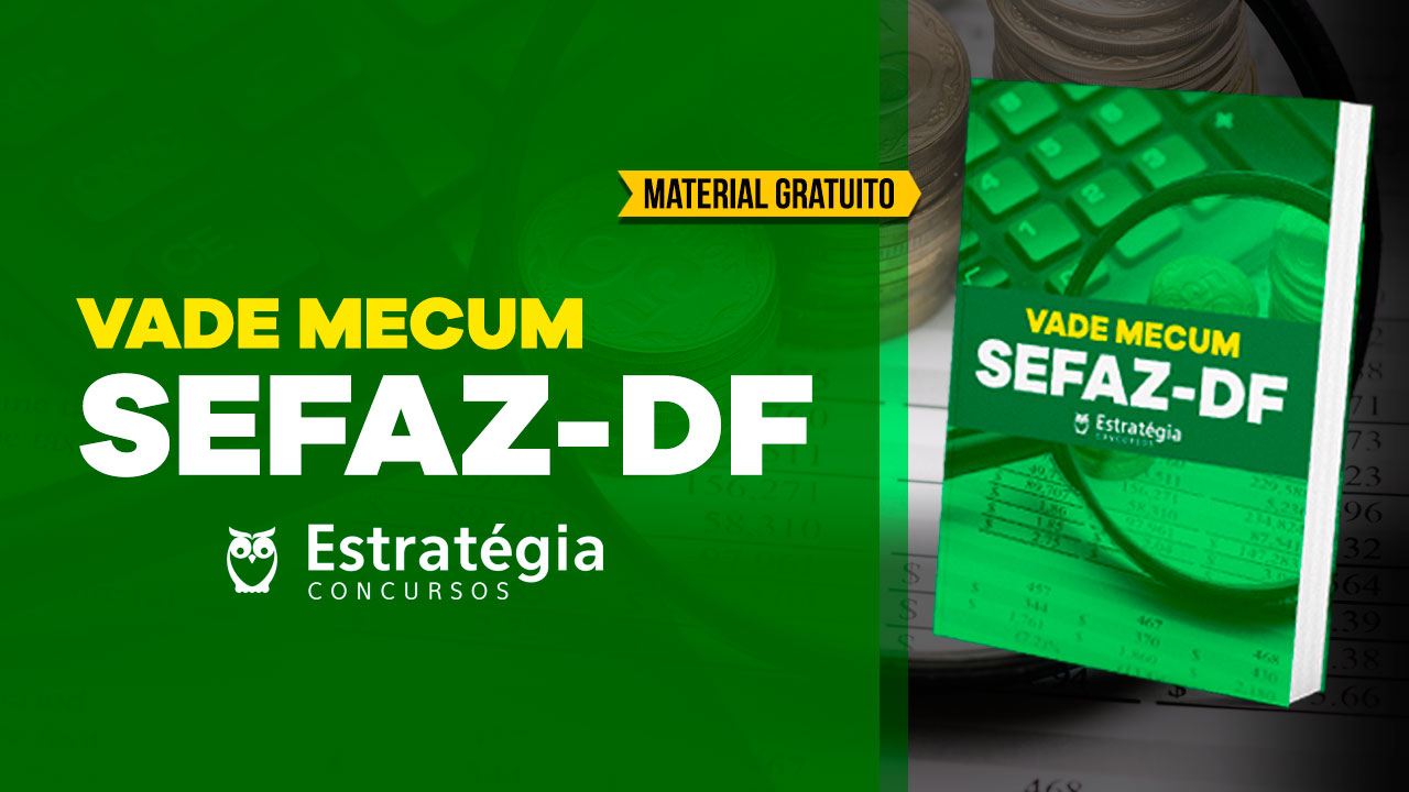Edital SEFAZ-DF Concurso SEFAZ-DF
