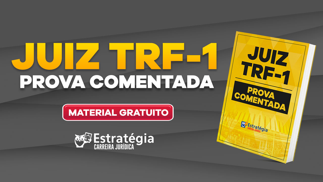 JUIZ TRF-1 JUIZ TRF-1