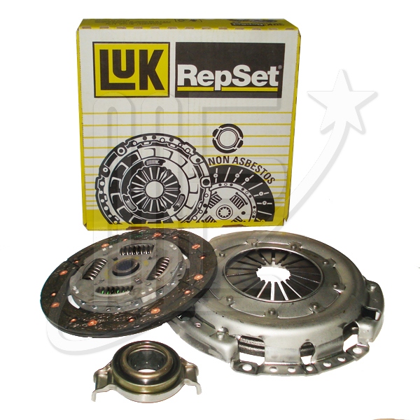 KIT PLACA/DISCO/ROD. LUK FORD ESCORT 200mm 17est