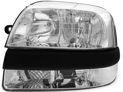 Farol doblo 01 09 le mascara cromada