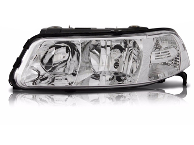 Farol gol 00 04 le foco duplo mascara cromada