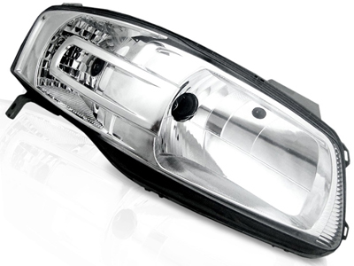 Farol gol 05 12 ld mascara cromada