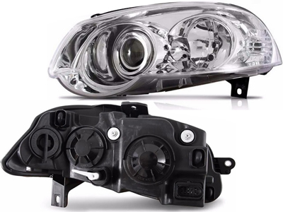 Farol palio 10 11 e strada 08 le cromado canhao cromado