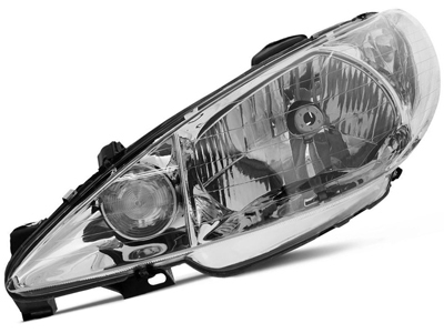 Farol peugeot 206 04 le foco simples
