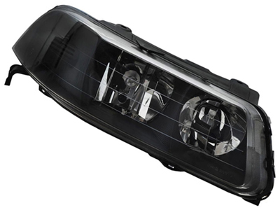 Farol gol 00 04 ld foco duplo mascara negra