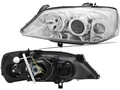 Farol astra 03 11 le mascara cromada