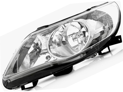 Farol gol 08 12 le mascara cromada foco duplo