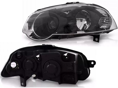 Farol palio 10 11 e strada 08 le cromado canhao preto