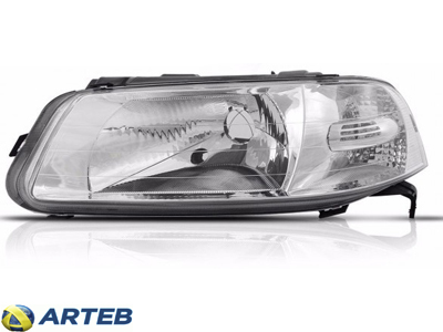 Farol Gol 00/04 LE (Foco Simples - Máscara Cromada)