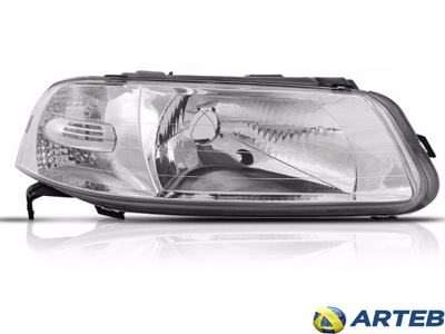 Farol gol 00 04 ld foco simples mascara cromada 5b187d47 f24a 4c58 a239 c1e156b0d8d9