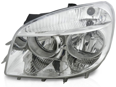 Farol doblo 10 le mascara cromada