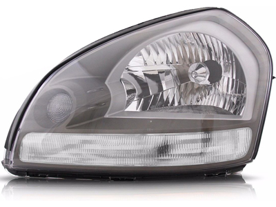 Farol Tucson 05/08 LE (Máscara Cinza - Pisca Cristal)