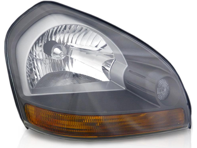 Farol Tucson 09/16 LD (Máscara Negra - Pisca Âmbar)