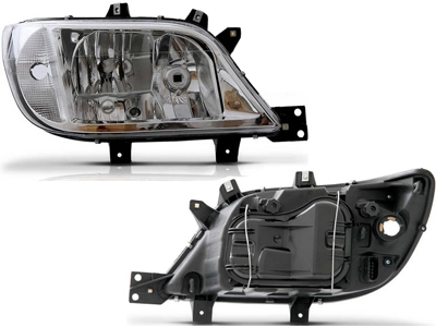 Farol sprinter 03 11 ld lente lisa s auxiliar