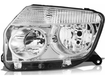 Farol duster le mascara cromada