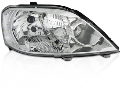 Farol logan 11 13 ld mascara cromada