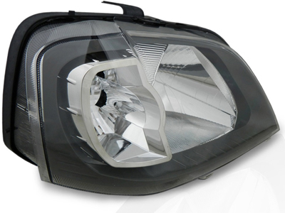 Farol Logan 07/10 LD (Moldura Cinza)