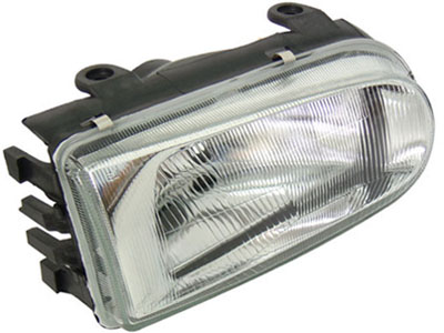 Farol gol 95 99 ld modelo cibie mascara cromada