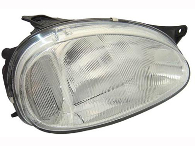 Farol Corsa 94/99 LD (Máscara Cromada - Pisca Cristal)