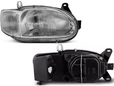 Farol escort 97 ld carcaca preta