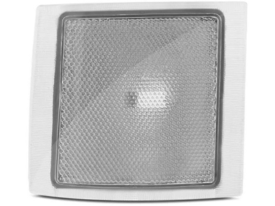 Lanterna silverado cristal dd lateral inferior c lampada