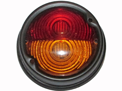 Sinaleira onibus truck bicolor tras redonda