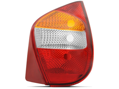 Lanterna Palio 01/03 Tricolor TD (Carcaça Vermelha)